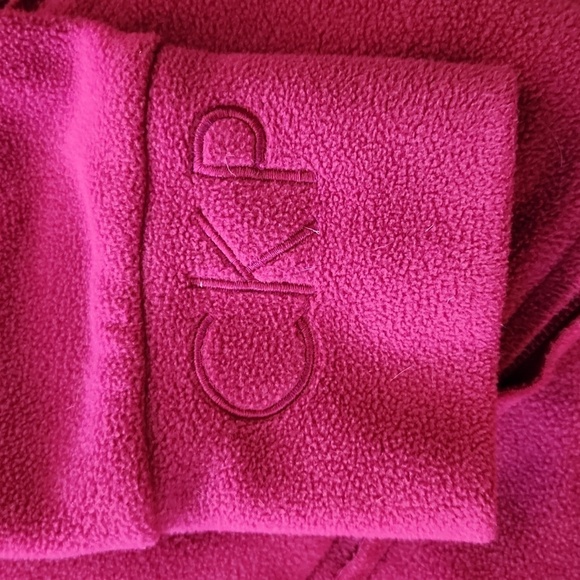 CALVIN Klein Performance Fuchsia Quick Dry Zip-Up Jacket - Picture 6 of 9